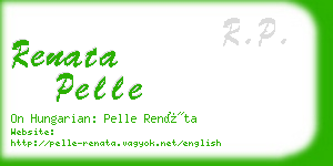 renata pelle business card